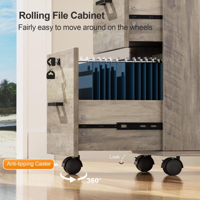 VINGLI Cabinet Folders Rolling Cabinets - Image 6