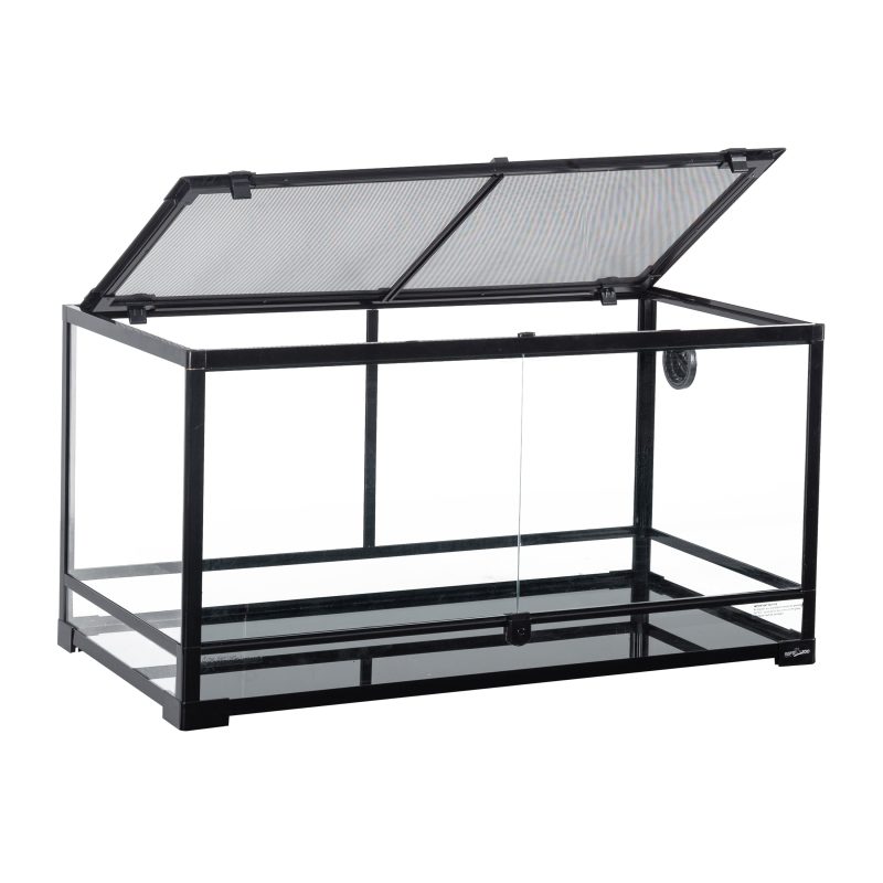 REPTI-ZOO Front Double Doors Opening Glass Terrarium-40 Gallon - Image 4