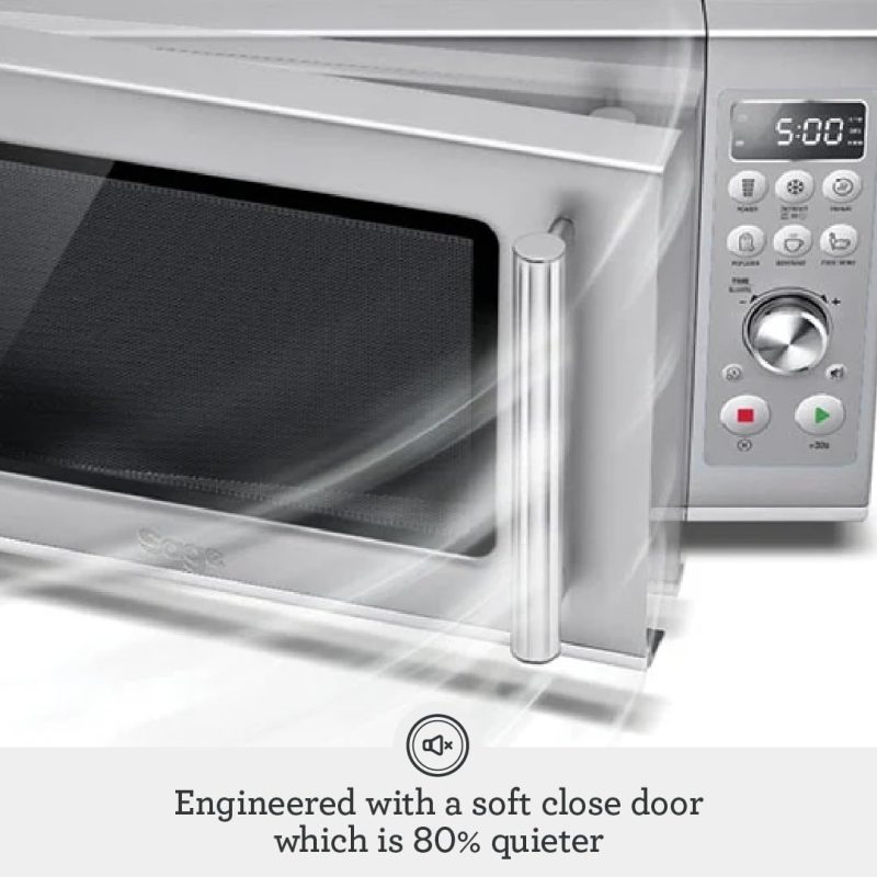 Breville BMO650SIL1BUC1 Compact Countertop Microwave - Image 3