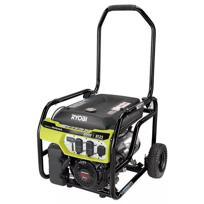 6,500-Watt Gasoline Powered Portable Generator with Honda GX390 Engine - Image 3