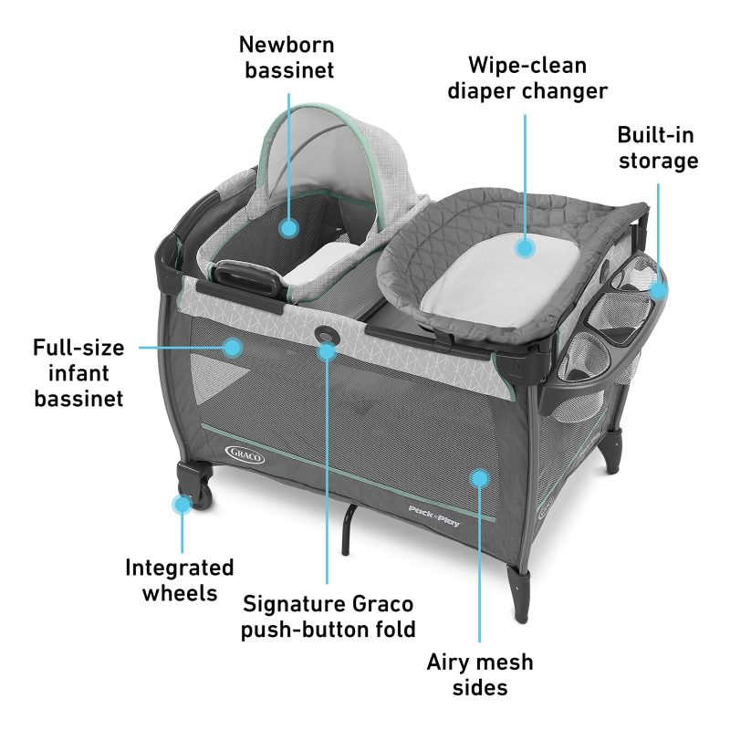 Graco Close2Baby Bassinet Features Portable - Image 6