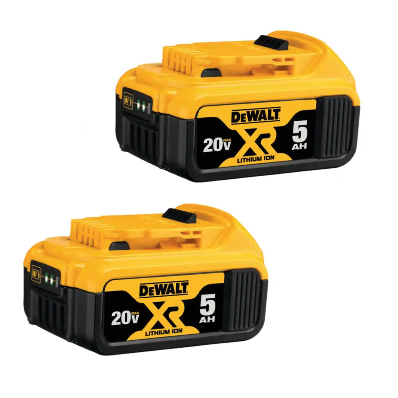 DW 20V Max XR 20V Battery�� 5.0-Ah�� 2-Pack (DCB205-2)