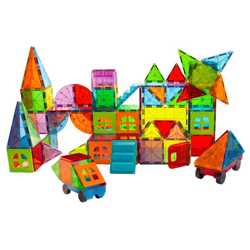 MAGNA TILES Metropolis 110 Piece Magnetic Construction - Image 4