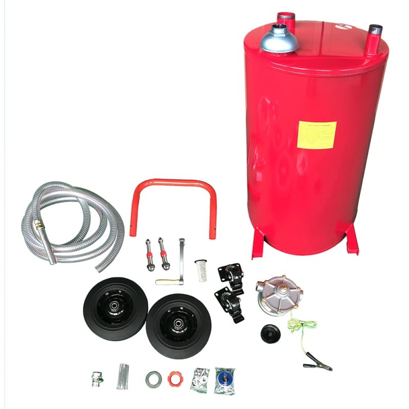 35 Gallon Diesel Caddy Tank Storage Drum Diesel Fuel Transfer