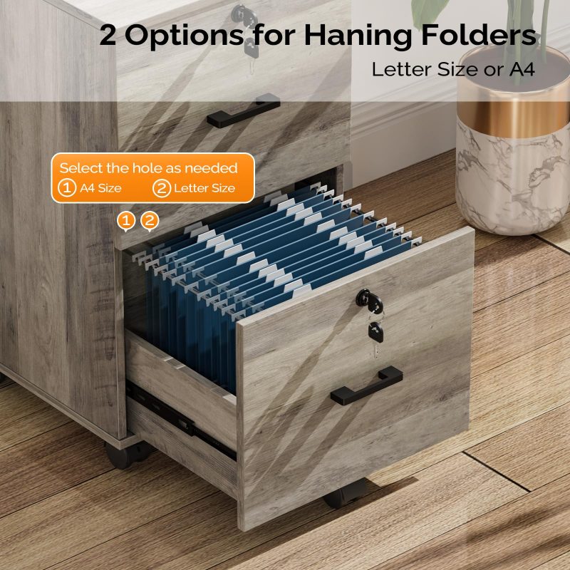 VINGLI Cabinet Folders Rolling Cabinets - Image 9