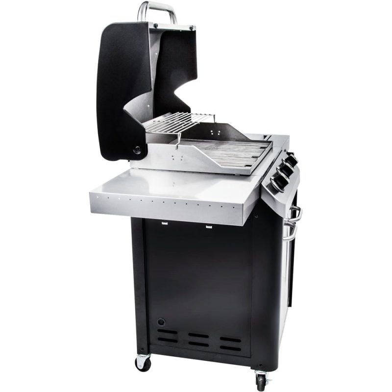 Char-Broil - Signature Gas Grill - Silver/black