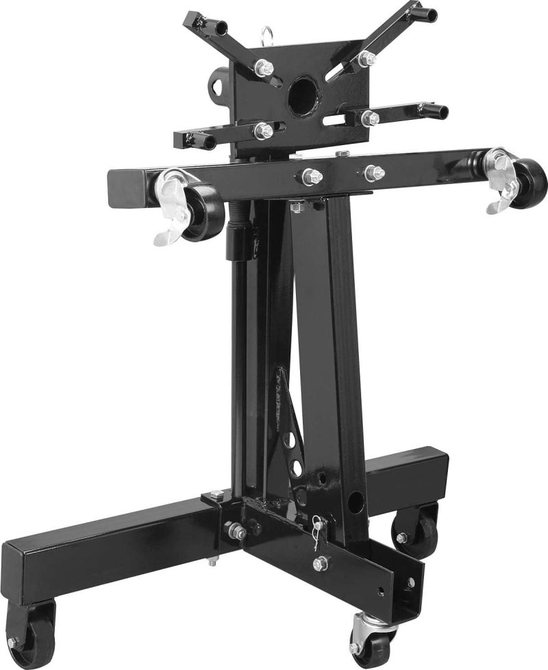 Torin DT26801B Steel Rotating Engine Stand with 360 Degree Rotating Head and Folding Frame: 3/4 Ton (1,500 lb) Capacity, Black - Image 4