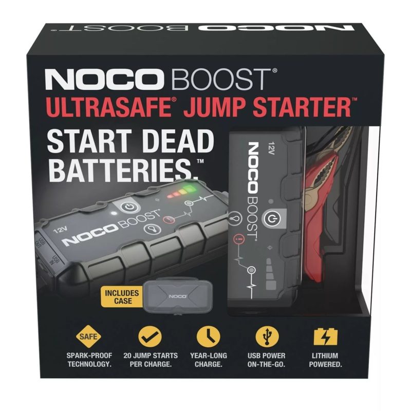 Noco Boost 12V Ultrasafe Lithium Jump Starter w/ 100 Lumen LED Flashlight - Image 3