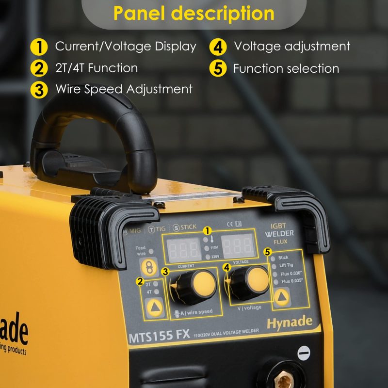 hynade Welding Machine Voltage Gasless - Image 5