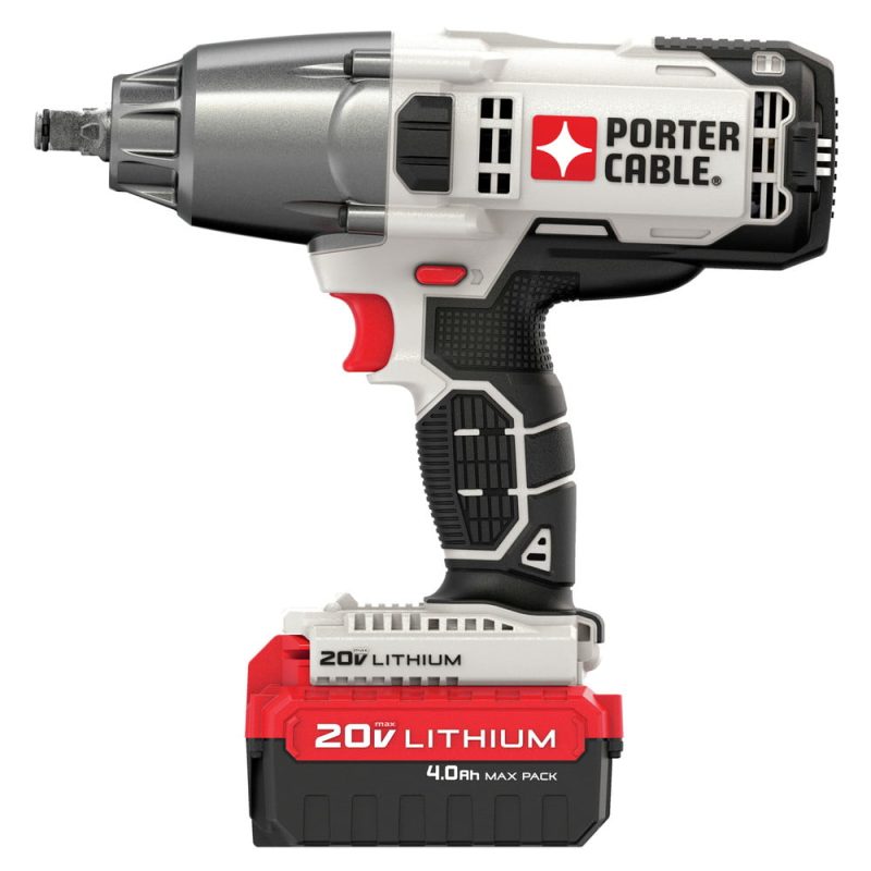 Porter Cable 20V 1/2 in. Cordless Brushed Impact Wrench Kit (Battery & Charger) - Image 2