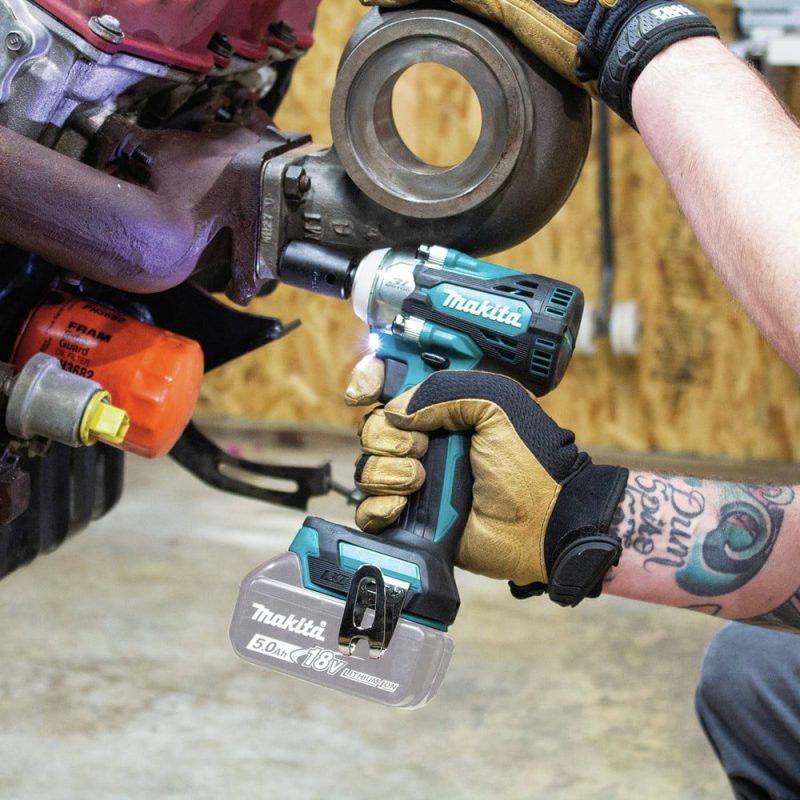 Makita XWT15Z 18V 1/2" LXT Cordless Impact Wrench Kit w/ Detent Anvil -Bare Tool - Image 4