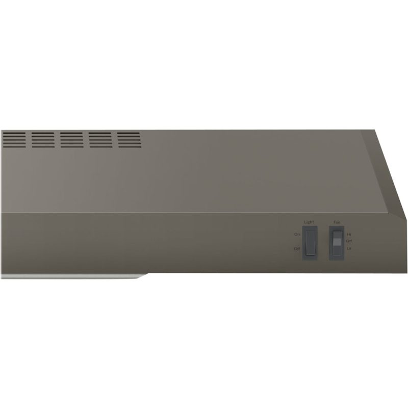 GE - 30" Convertible Range Hood - Slate