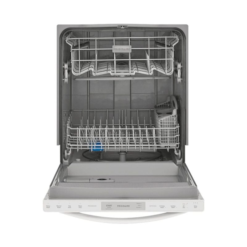 Frigidaire - 24" Compact Top Control Built-In Dishwasher with 54 dBa - White - Image 3