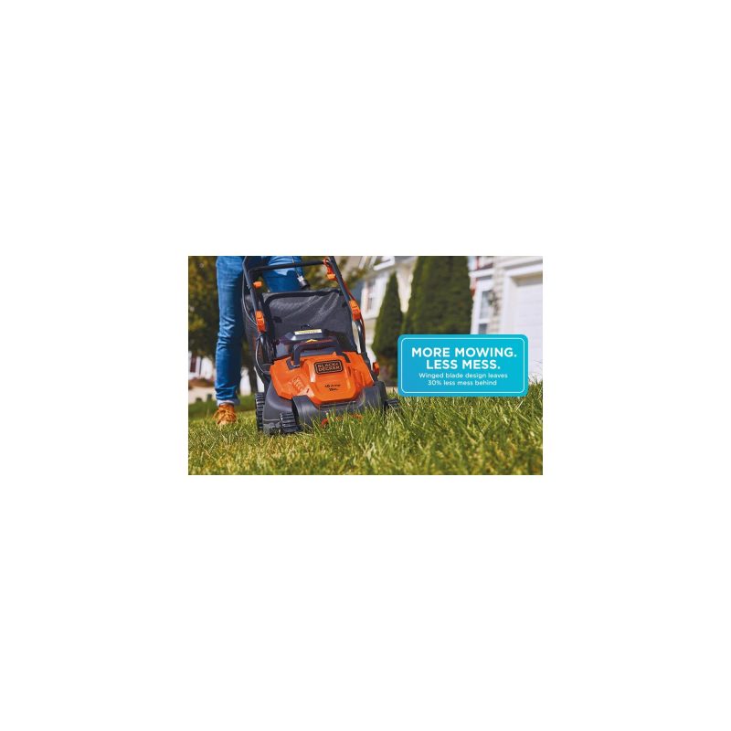 BLACK DECKER BEMW472BH Electric Mower - Image 7