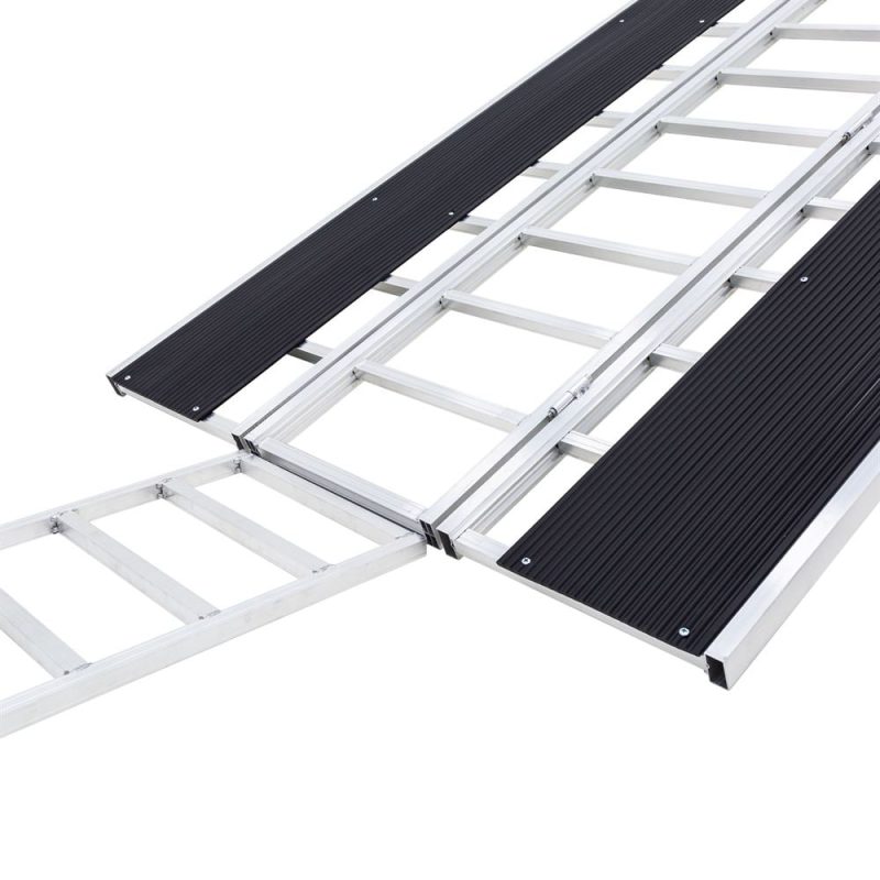 Black Ice SNO-9454-HDXW-EXT 7' 10" x 54" Tri-Fold Snowmobile Ramp, Extension - Image 2