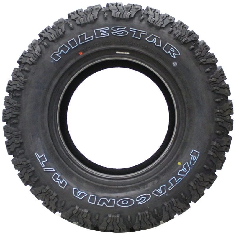 Milestar Patagonia M/T Mud Terrain LT33X12.50R18 122Q F Light Truck Tire - Image 2