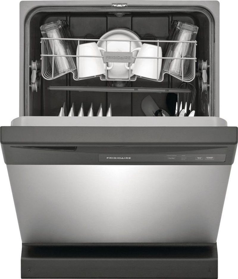 Frigidaire - 24" Built-In Dishwasher - Stainless steel - Image 8