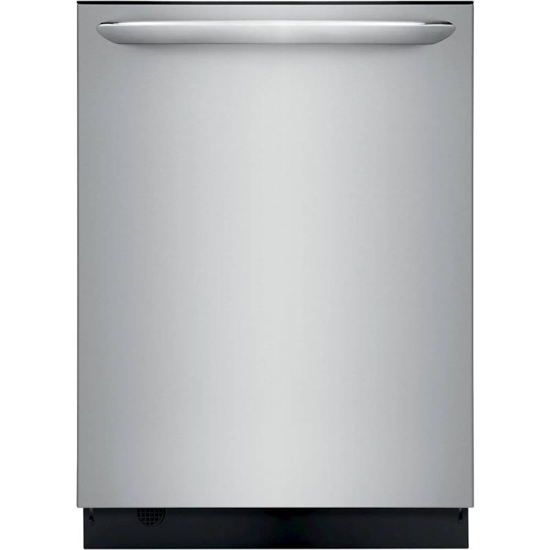 Frigidaire - Gallery 24" Top Control Tall Tub Built-In Dishwasher with Stainless Steel Tub - Stainless steel