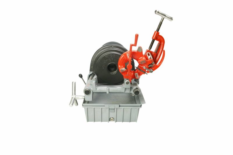 Restored RIDGID® 1822-I Auto Chuck Pipe Threading Machine 20000 815A & Dies (Refurbished) - Image 3