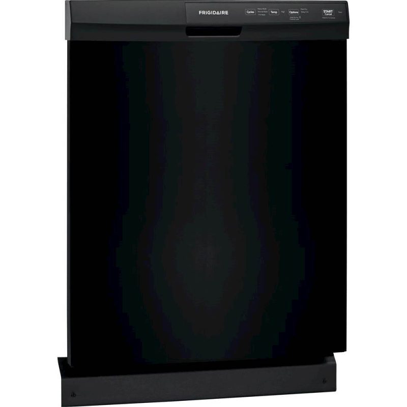 Frigidaire - 24" Front Control Tall Tub Built-In Dishwasher - Black - Image 2