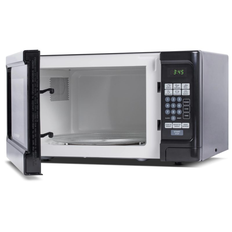 Commercial Chef 1.1 cu. Ft. Countertop Microwave Oven, Black - Image 3