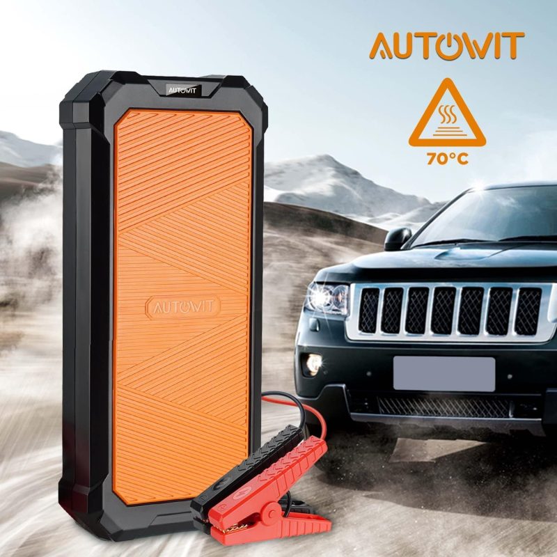 Autowit SuperCap 2 Battery-Less Portable Car Jump Starter with Carrying Case, Bulit-in Supercapacitor, No Regular Charging, Long Lifespan, Work in Extreme Environment - Image 2