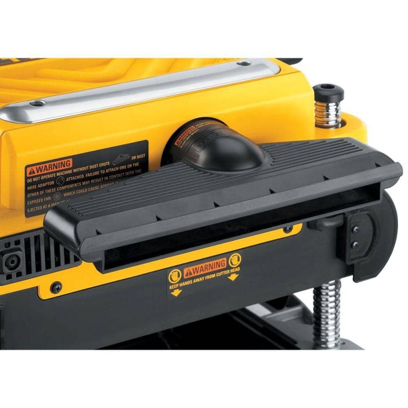 15 Amp Corded 13 in. Heavy-Duty 2-Speed Thickness Planer with (3) Knives, In Feed Table and Out Feed Table DW735X - Image 14