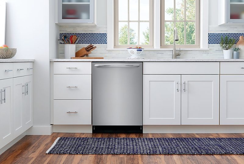 Frigidaire - Gallery 24" Top Control Tall Tub Built-In Dishwasher with Stainless Steel Tub - Stainless steel - Image 21