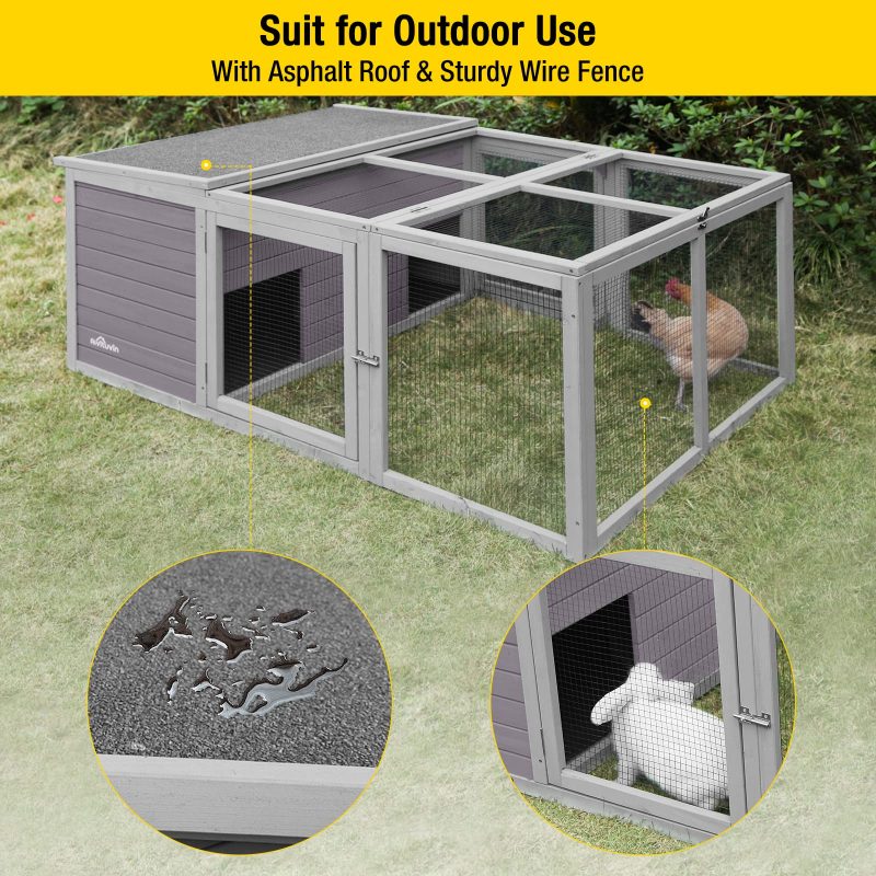 Aivituvin Rabbit Outdoor Playpen Enclosure - Image 5