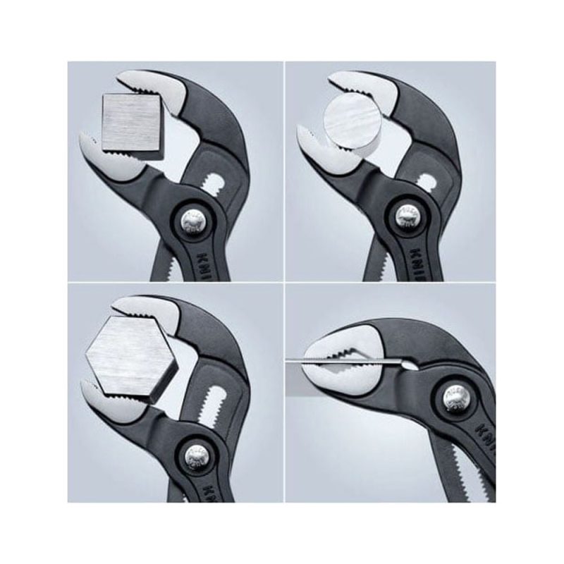 KNIPEX 4-Piece Cobra Pliers Set with FREE 10-Piece Tool Holder - Image 4