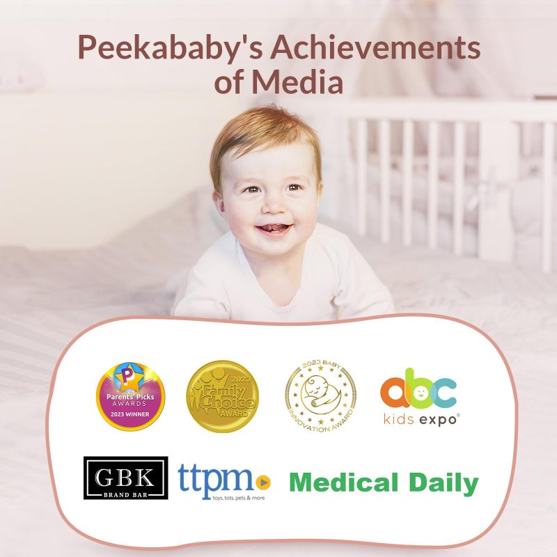 NETVUE Video Baby Camera Monitor Peekababy bracket scenarios Detection - Image 3