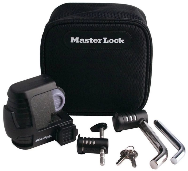 Master Lock 3794DAT Trailer Lock, Trailer Coupler & Receiver Lock Combo Pack