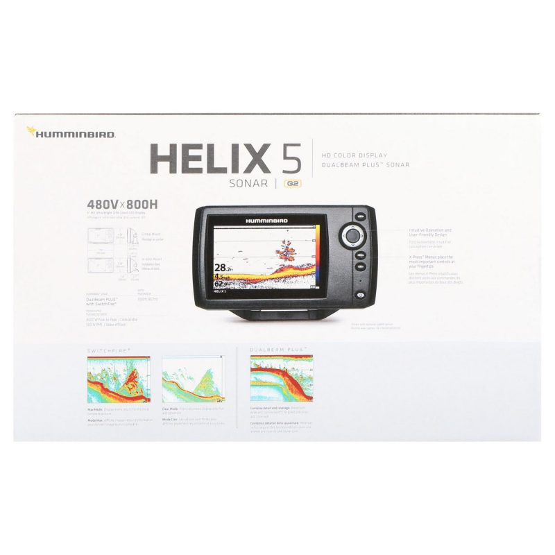 Humminbird 410190-1 HELIX 5 Sonar G2 Fish Finder - Image 8