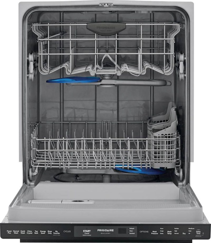 Frigidaire - Gallery 24" Top Control Tall Tub Built-In Dishwasher - Black stainless steel - Image 8