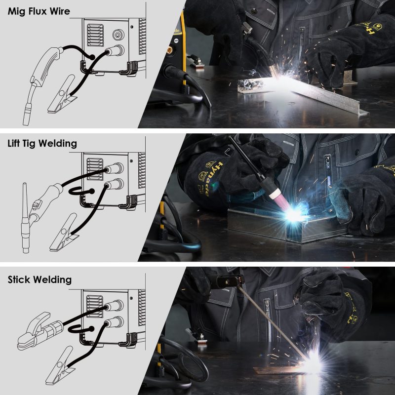 hynade Welding Machine Voltage Gasless - Image 3