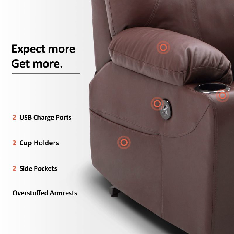 Mcombo Electric Massage Recliner Charging - Image 4