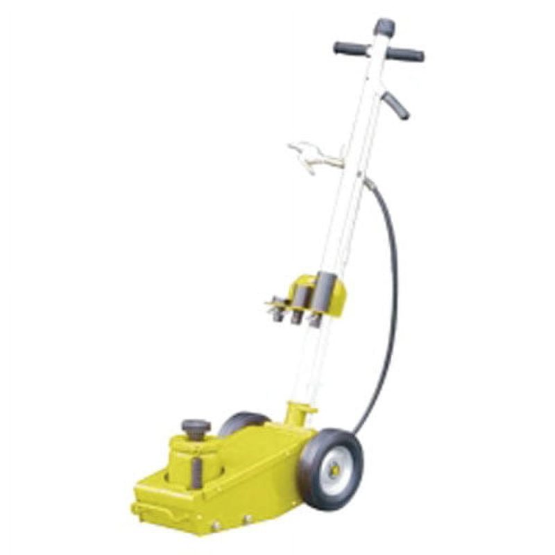 Esco Equipment 10448 22 Ton Air Hydraulic Floor Jack--Yellowjackit