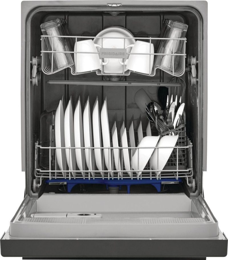 Frigidaire - 24" Front Control Tall Tub Built-In Dishwasher - Stainless steel - Image 10