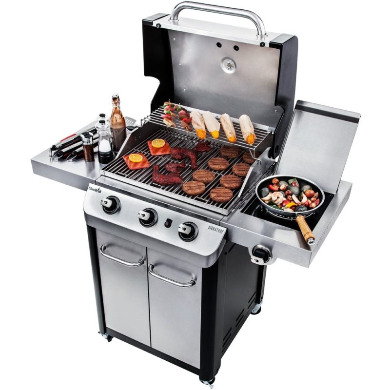 Char-Broil - Signature Gas Grill - Silver/black - Image 2