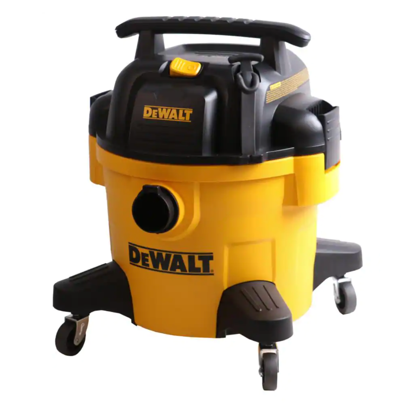 DW DXV06P 6 gallon Poly Wet/Dry Vacuum�� Yellow