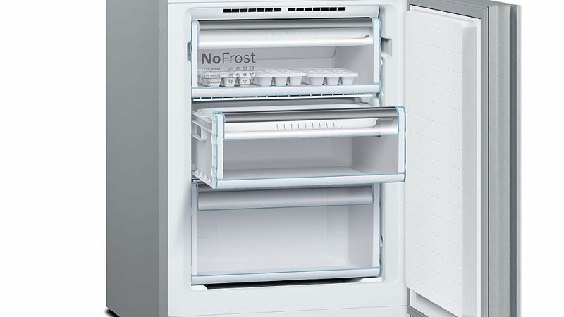 Bosch - 800 Series 10 Cu. Ft Bottom-Freezer Counter-Depth Refrigerator - Multi - Image 4