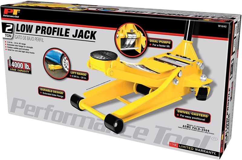 Performance Tool W1642 2 Ton Low Profile Jack - Image 6