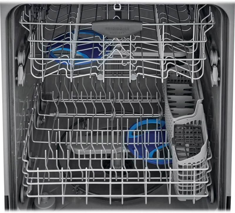 Frigidaire - Gallery 24" Top Control Tall Tub Built-In Dishwasher - Black stainless steel - Image 5