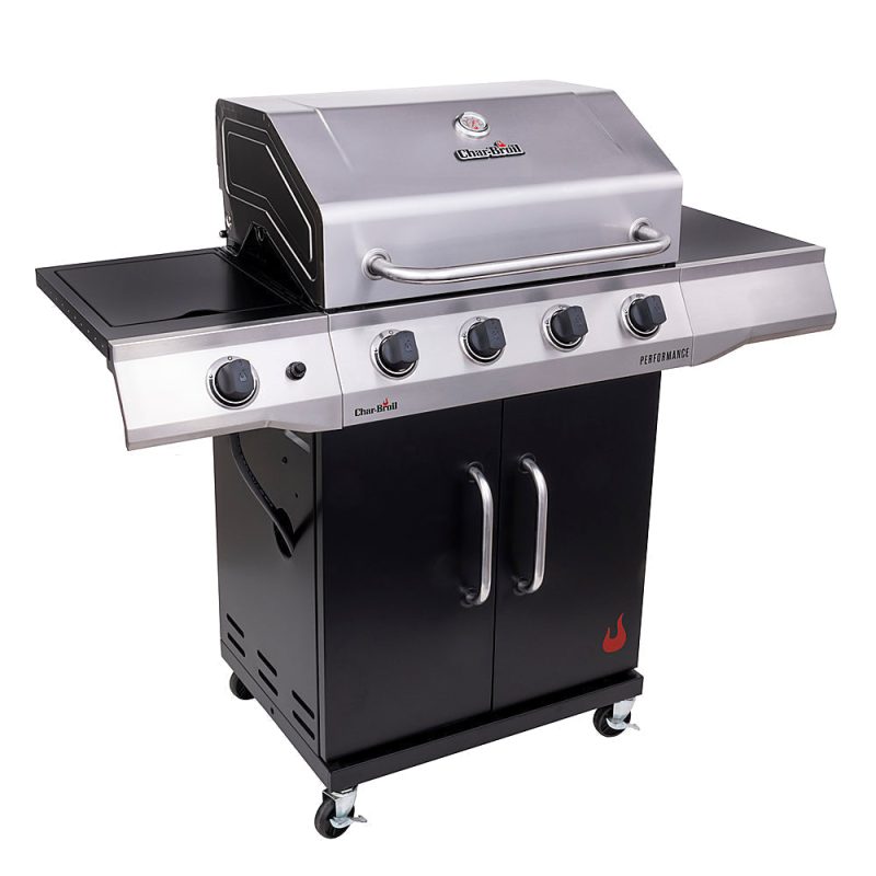 Char-Broil - Performance Series 4-Burner Gas Grill - Stainless Steel/Black - Image 4