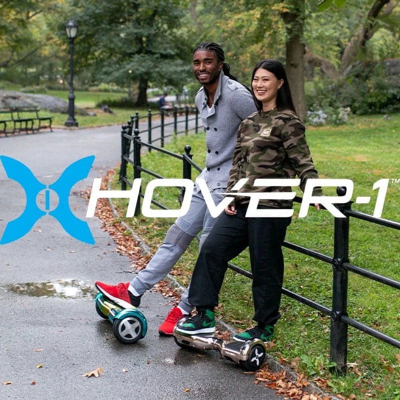 Hover-1 Rebel Kids Hoverboard with LED Headlight, 6 m Max Speed, 130 Lbs. Max Weight, 3 Miles Max Distance - Pink Zebra - Image 7