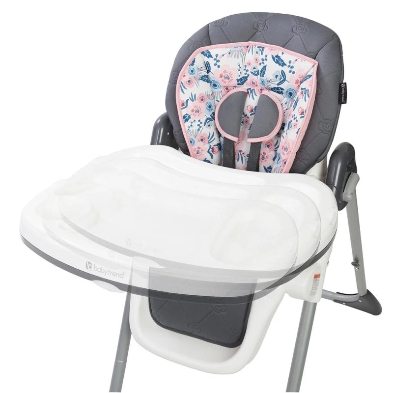 Baby Trend Toddler Tot Spot 3 in 1 High Chair Booster Seat with Tray, Bluebell - Image 2