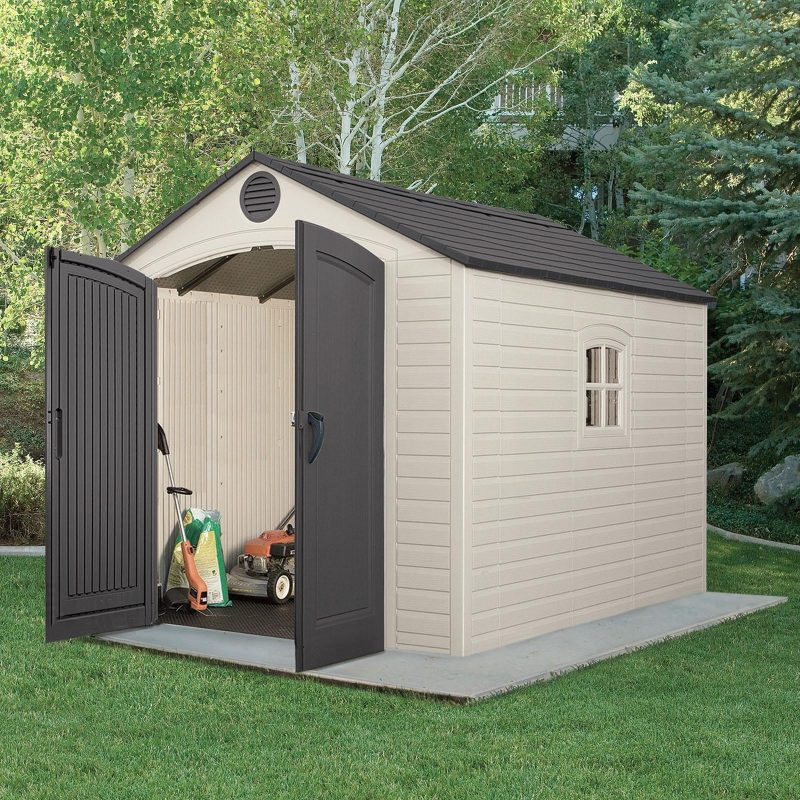 Lifetime 8 x 10 ft. Outdoor Storage Shed - Image 5