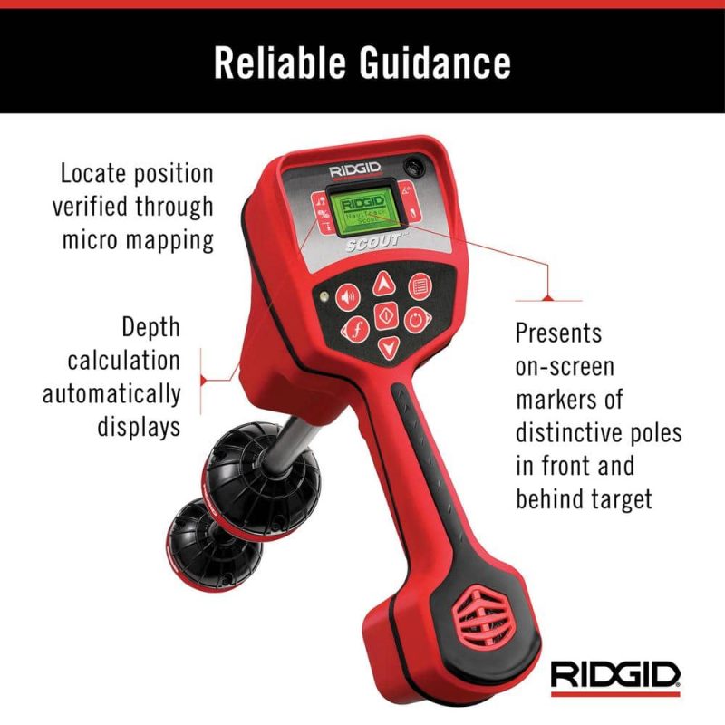 NaviTrack Scout Underground Sonde and Cable Locator, Multidirectional Locating Device, Battery Operated or Rechargeable 19238 - Image 6