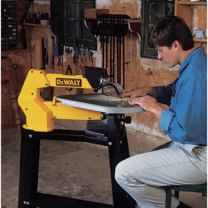 HEAVY-DUTY 20 VARIABLE-SPEED SCROLL SAW (DW788) ; - Image 5