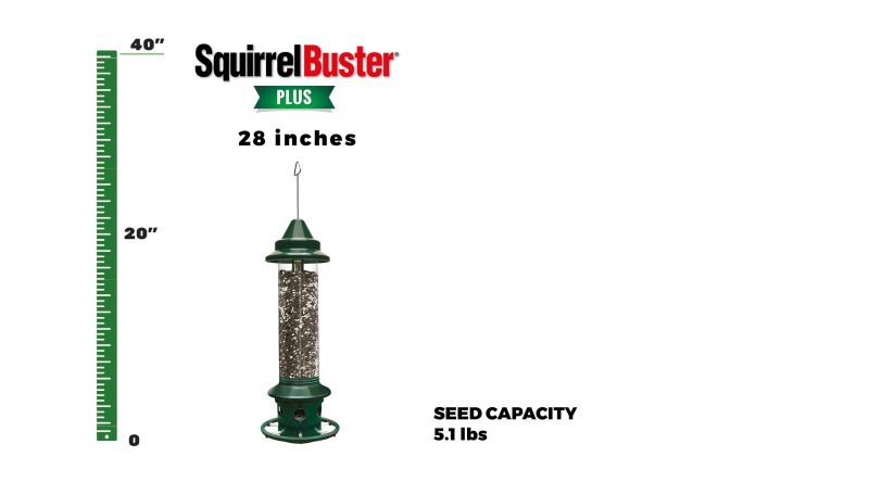 Squirrel proof 5 1 pound Adjustable Pole mountable SEPARATELY - Image 12